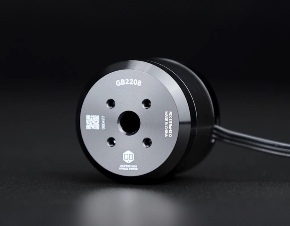 T-MOTOR GB2208 KV128 3-4S Gimbal Motors With Low Cogging Torque 