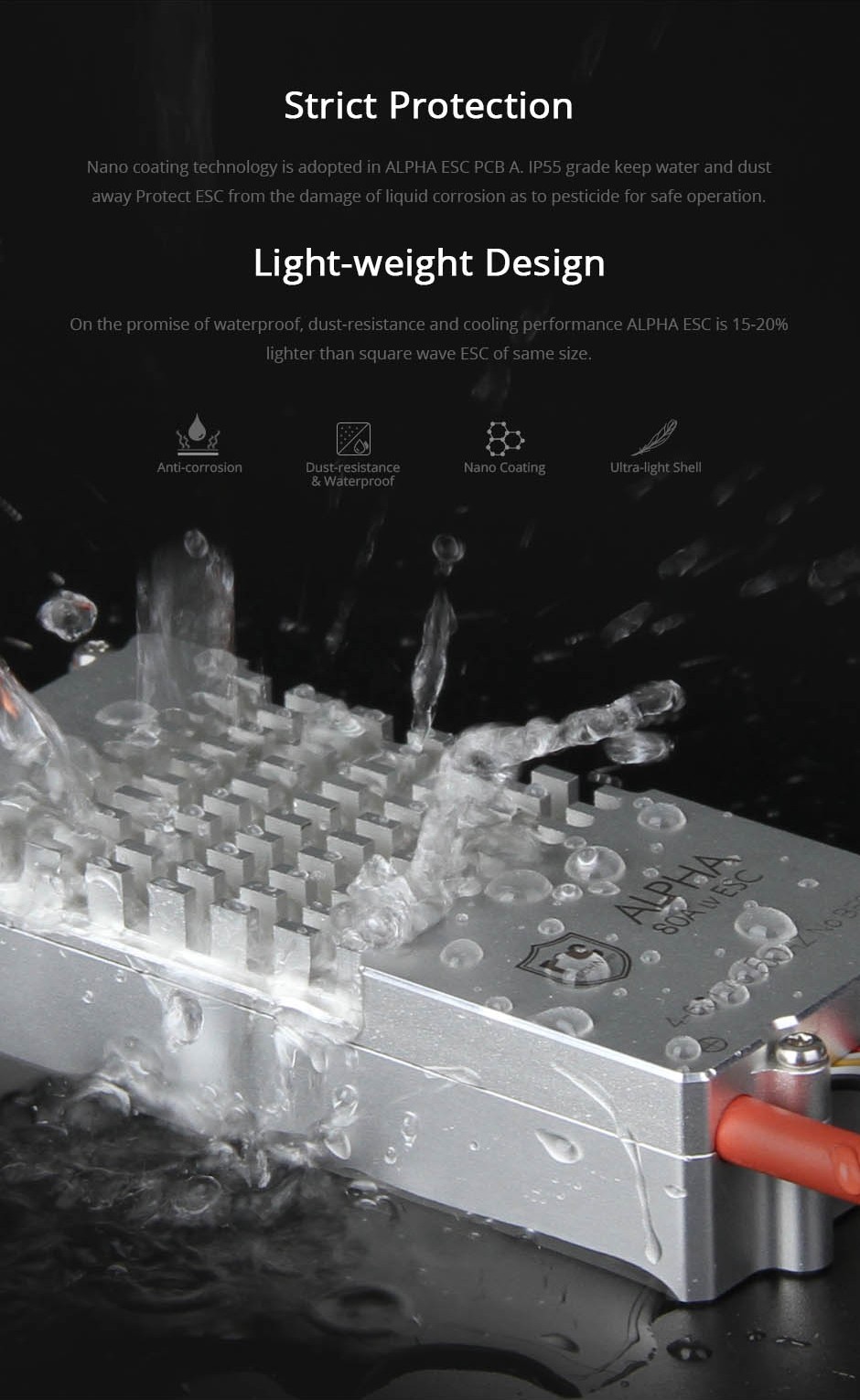 strict protection,light-weight design
