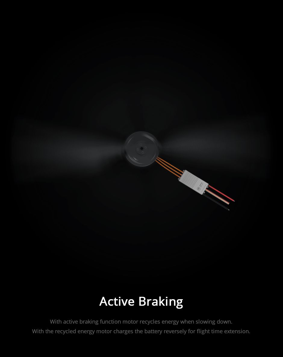 active braking,function motoro recycles energy when slowing down