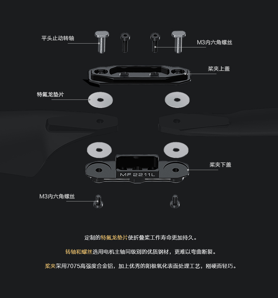 MF2211 选用高品质定制材料，确保性能与耐用性