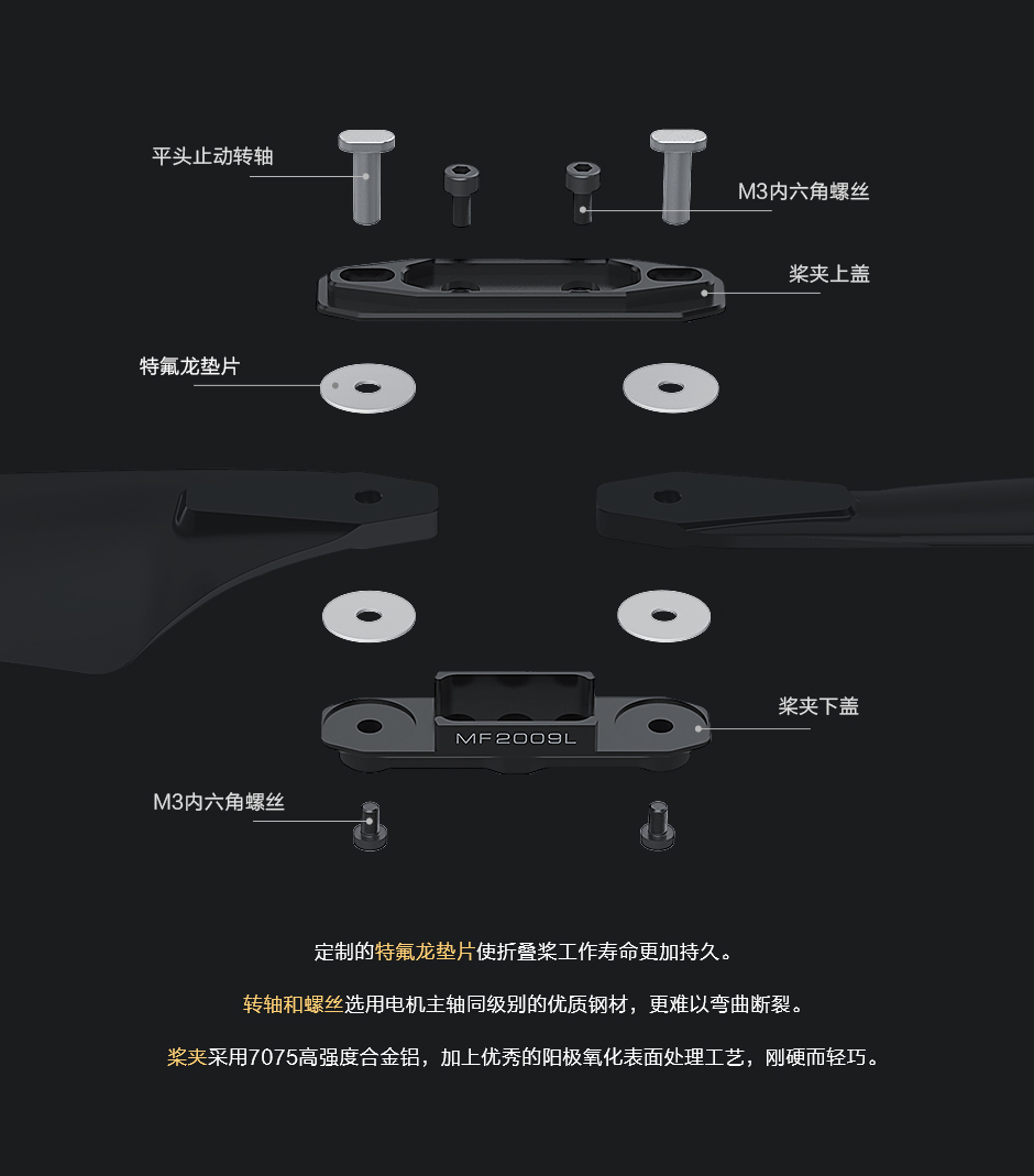 MF2009 选用高品质定制材料，确保性能与耐用性