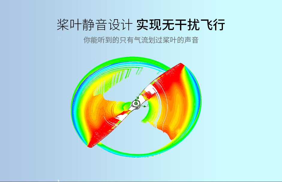 静音设计，无干扰飞行