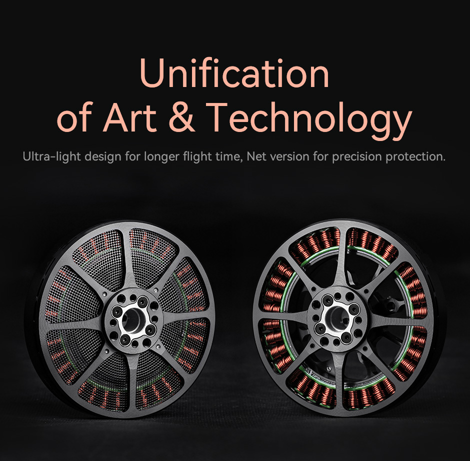 Lightweight, dust mesh design