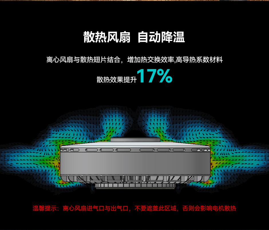 散热风扇 自动降温