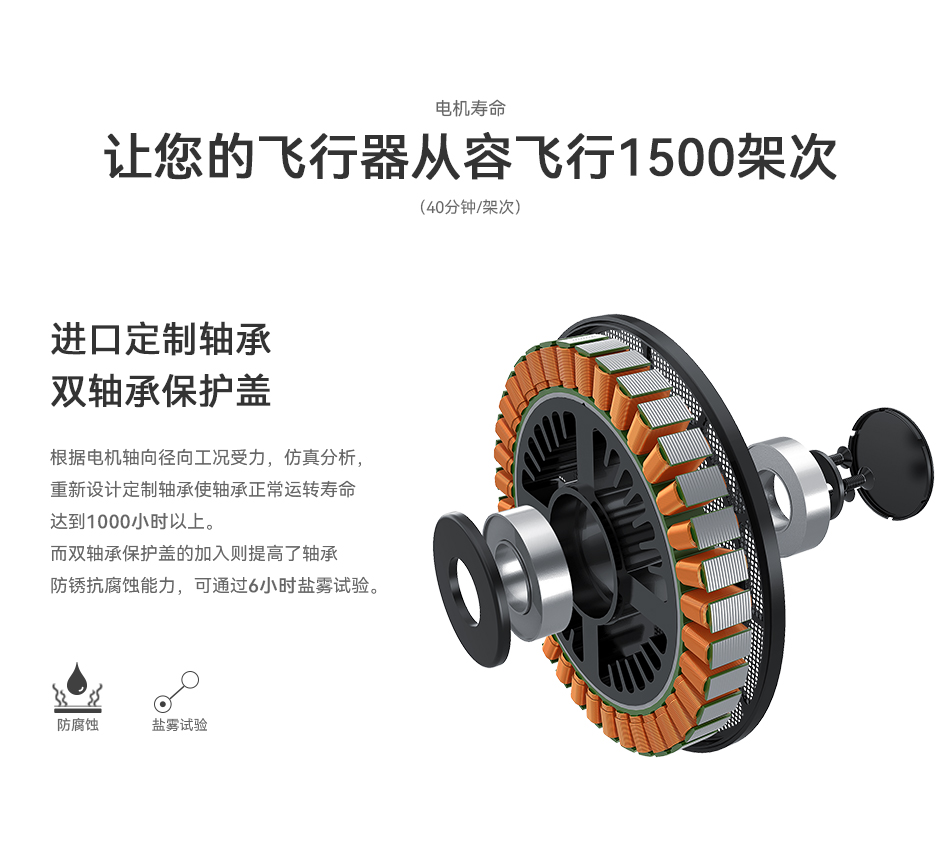 U10 Ⅱ 轴承正常运转寿命达1000h以上