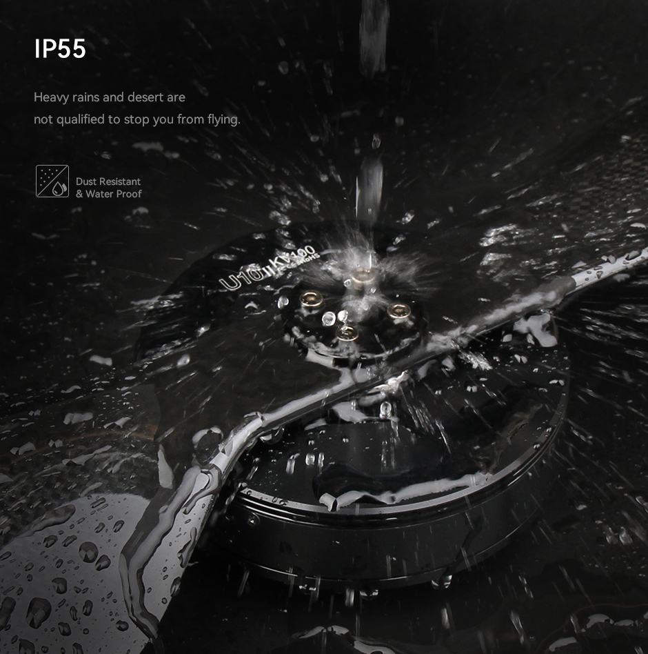 U10 Ⅱ IP55 dust resistant & water proof