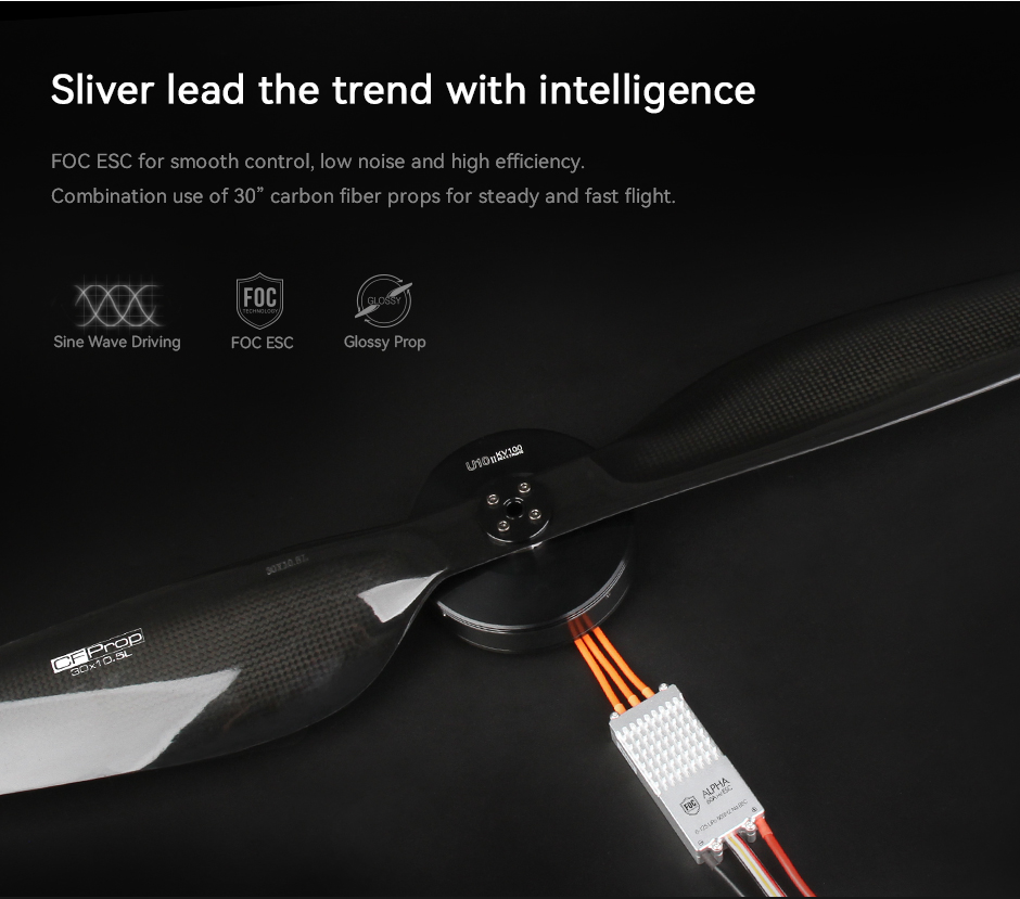 U10 Ⅱ With FOC ESC and 30”carbon fiber paddle