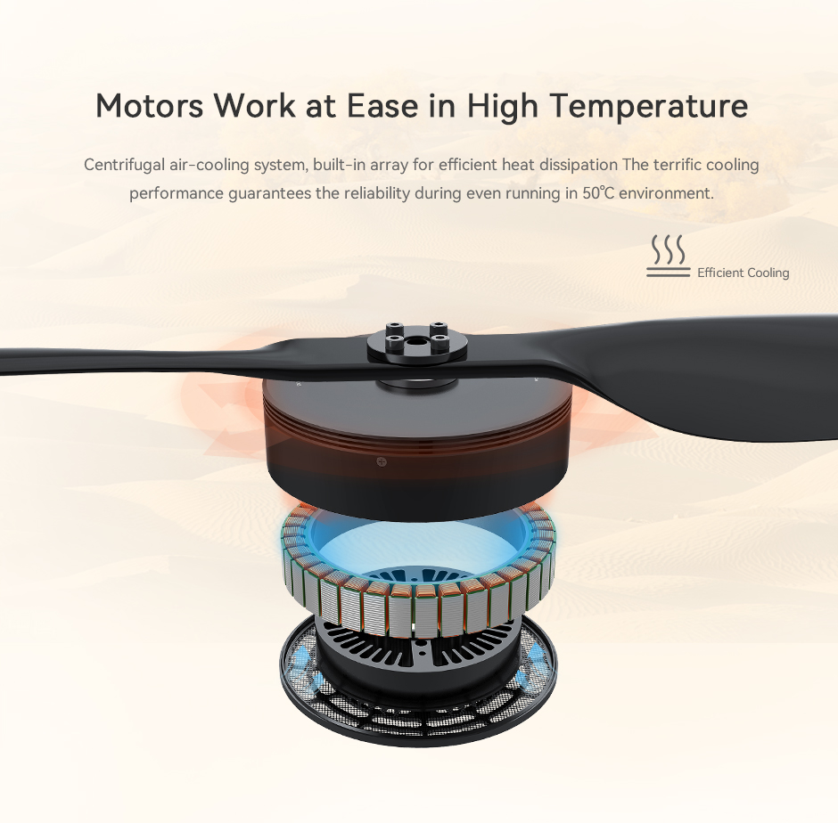U12 II KV120 efficient cooling