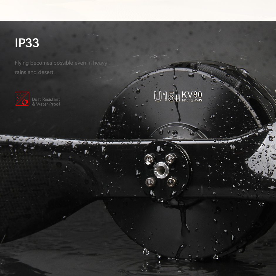 U15 II KV80 IP33 dust resistant & water proof