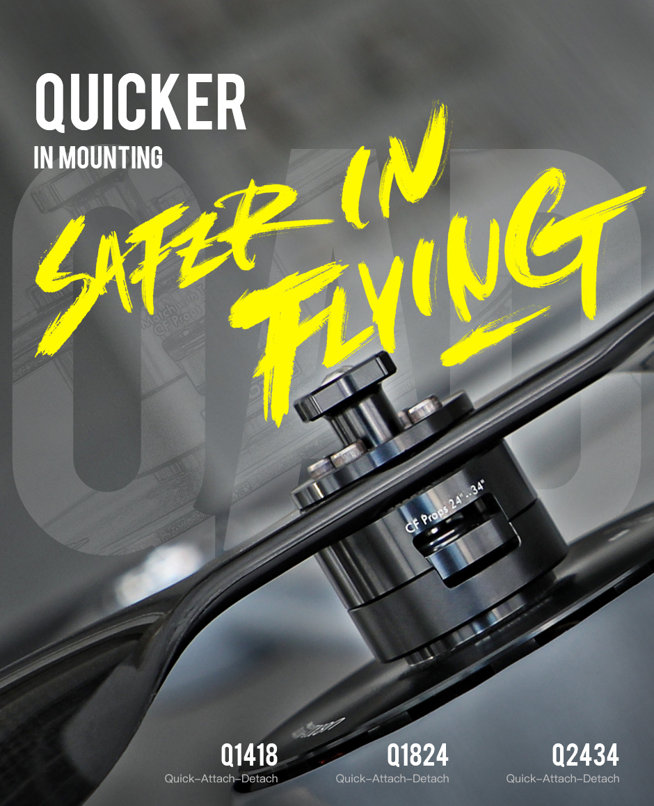 quicker in mounting,safer in flying