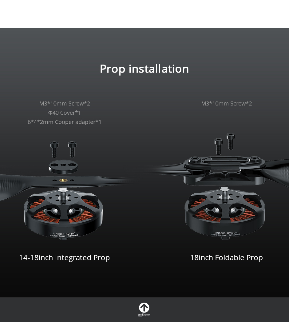 prop installation