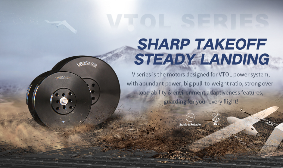 big pull-to-weight ratio,strong overload ability & environment adaptiveveness features