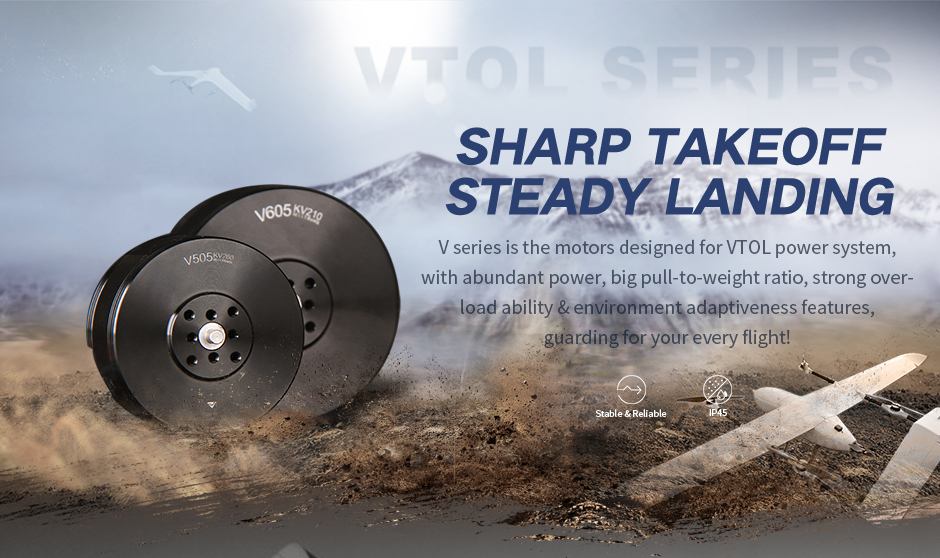 big pull-to-weight ratio,strong overload ability & environment adaptiveveness features
