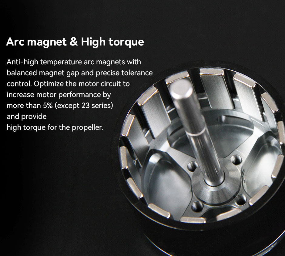 AT2308 optimize the motor circuit to increase motor performance by more than 5%