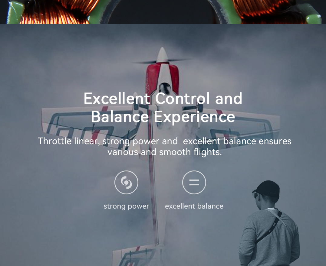 excellent control