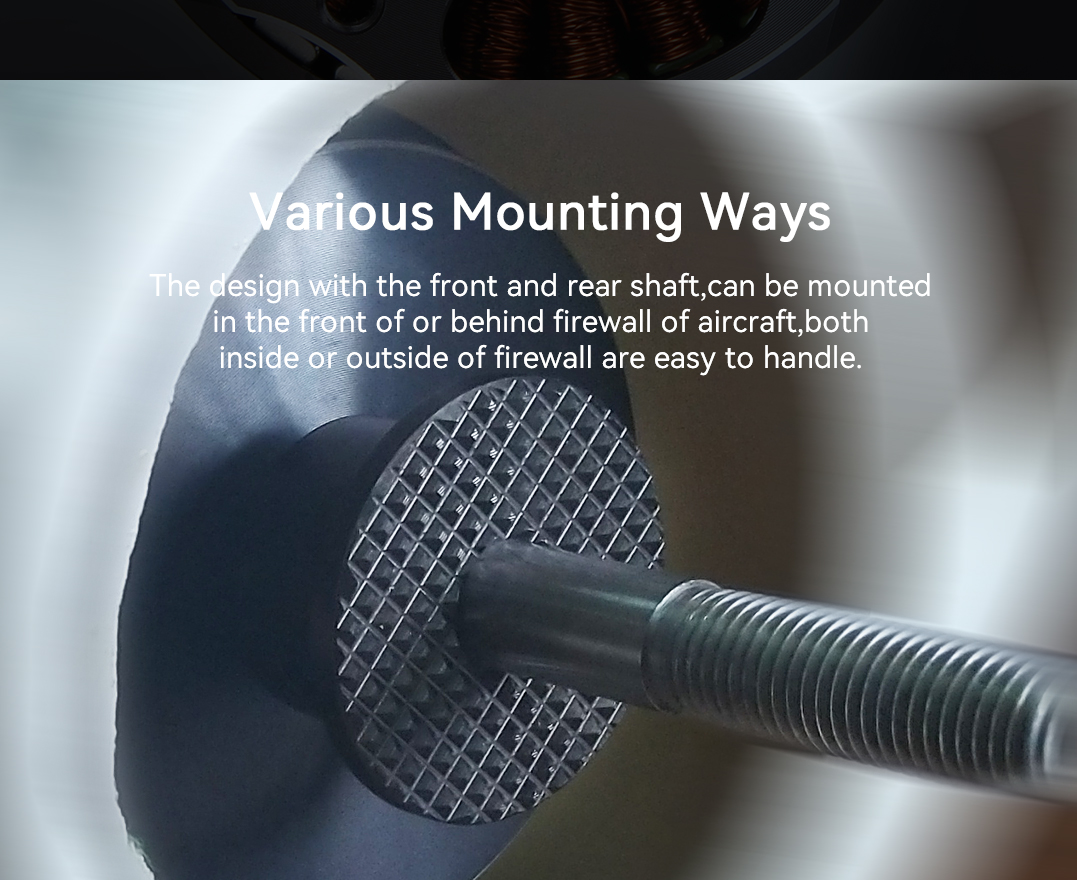 various mounting ways