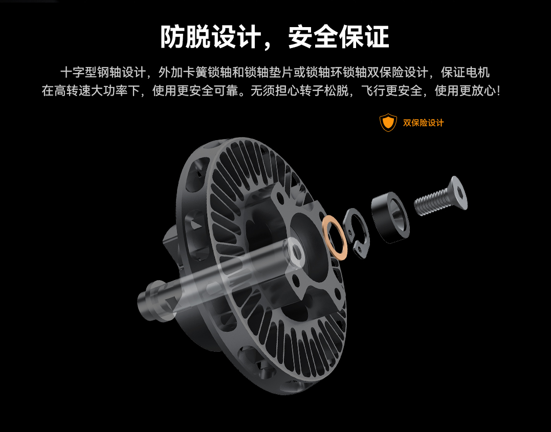 双保险设计，安全保证