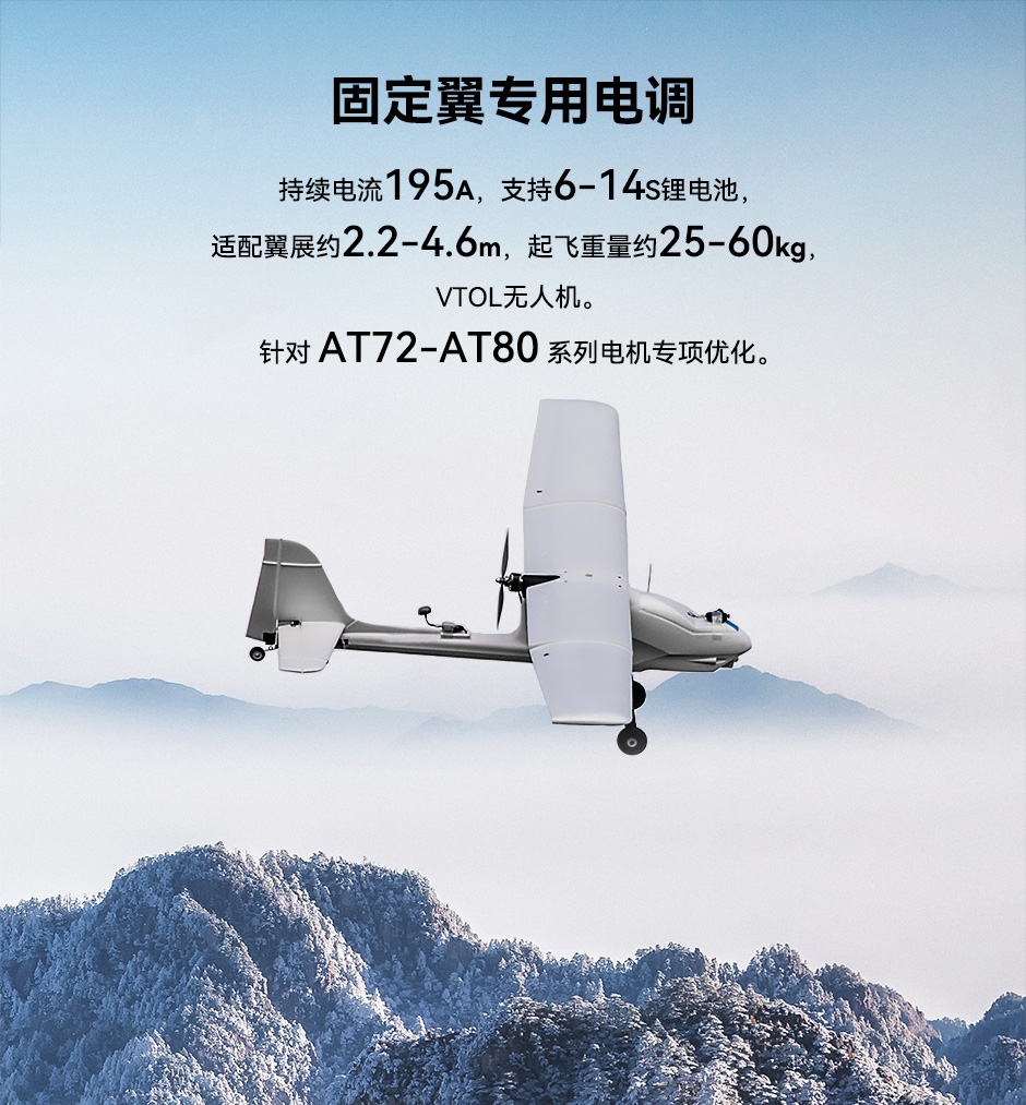 fixed wing esc