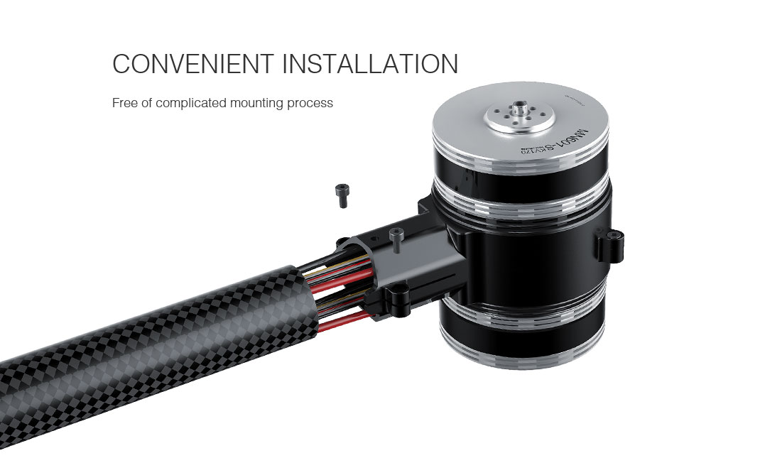 X-501 free of complicated mounting process