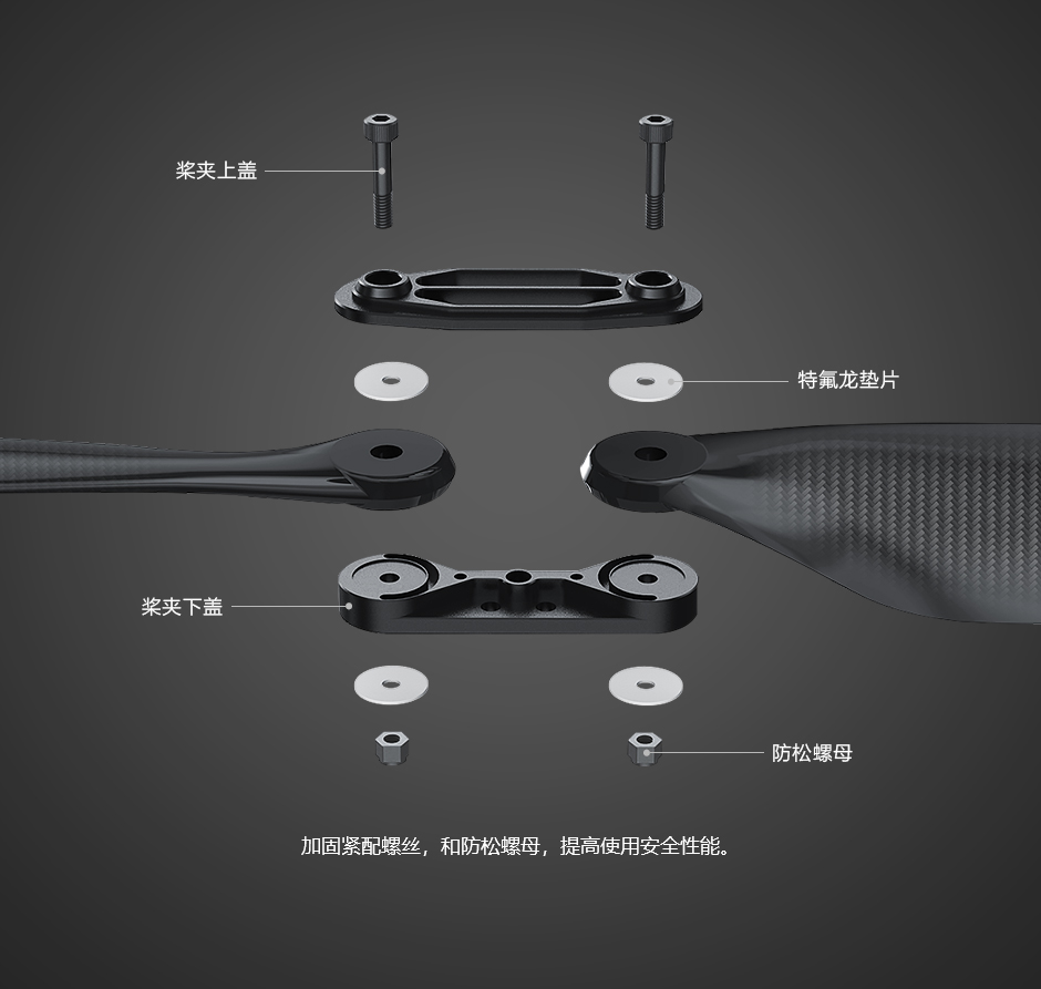 加固紧配螺丝，防松螺母，提高使用安全性能