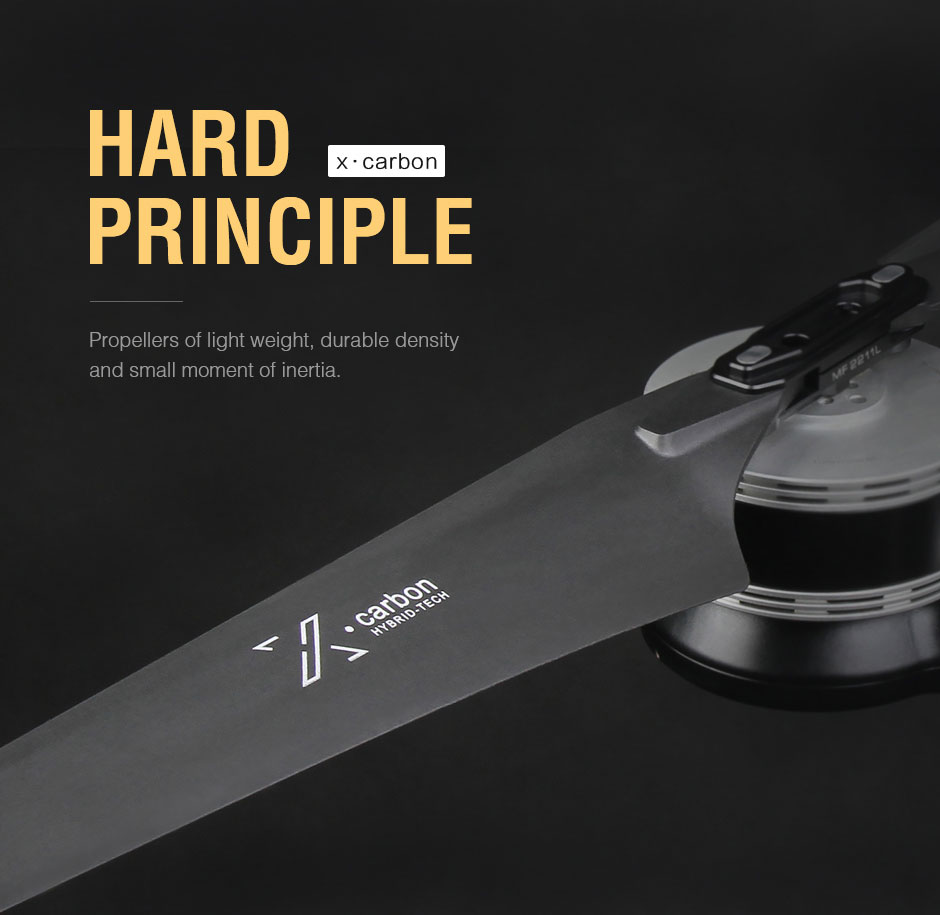 propellers of light weight,durable density and small moment of inertia