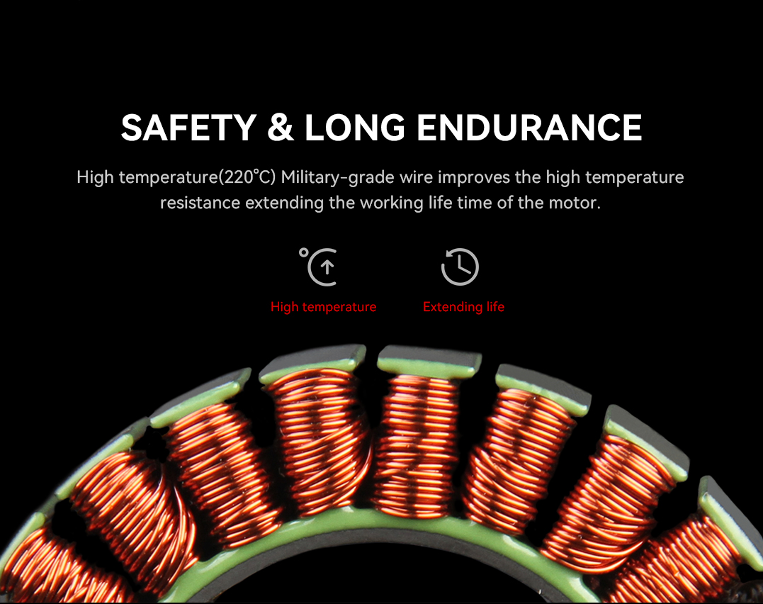 safety & long endurance