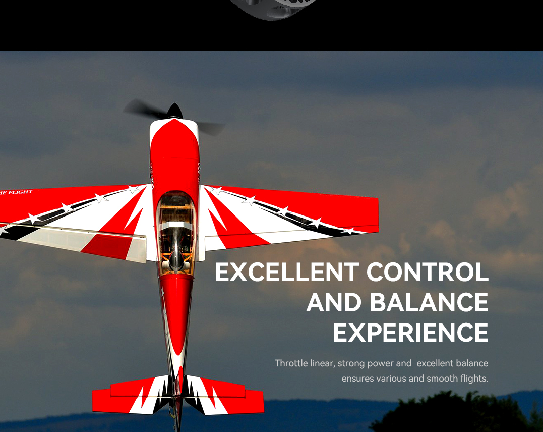 excellent control