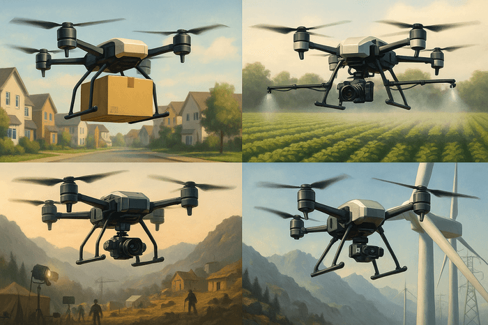 Heavy-lift Drone Motor Application