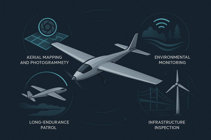 Fixed Wing Drone Motor Applications