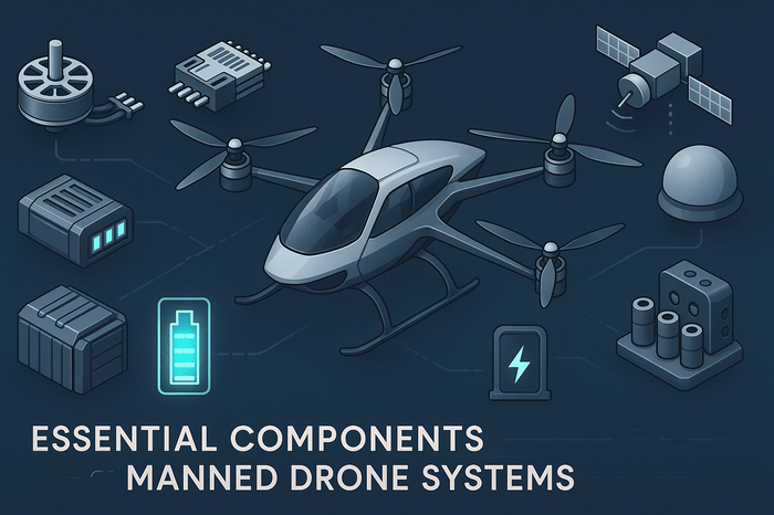 Essential Components of Manned Drone Systems Essential Components of Manned Drone Systems