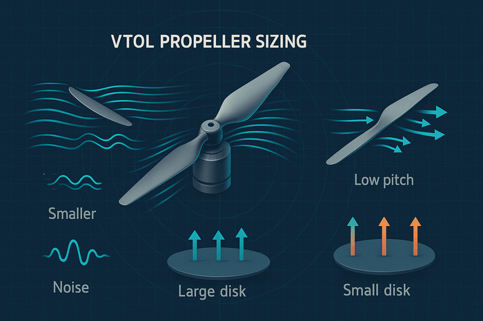 VTOL Propeller Sizing Rules